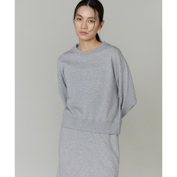 イネド（INED）/ラメ裏毛プルオーバー《YVON》