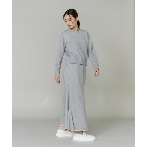 イネド（INED）/ラメ裏毛プルオーバー《YVON》