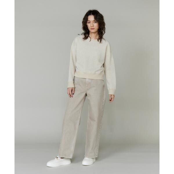 イネド（INED）/ラメ裏毛プルオーバー《YVON》