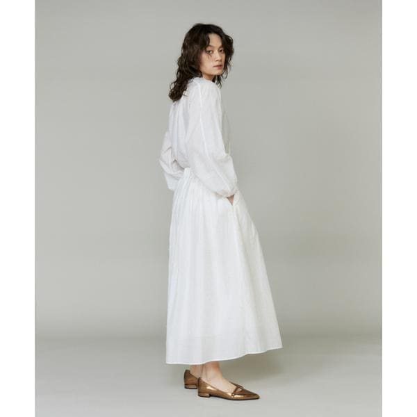 イネド（INED）/《大きいサイズ》ラメドットタックスカート