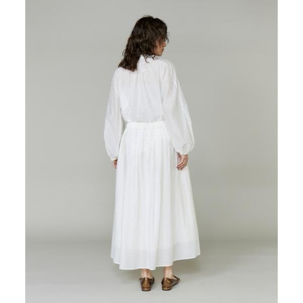 イネド（INED）/《大きいサイズ》ラメドットタックスカート