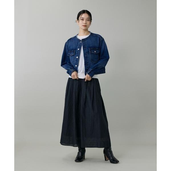 イネド（INED）/《大きいサイズ》ラメドットタックスカート