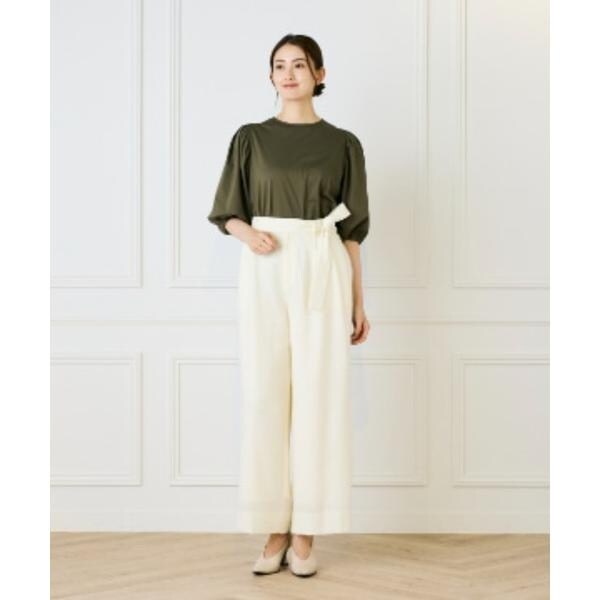 イネド（INED）/《大きいサイズ》パフスリーブカットソー