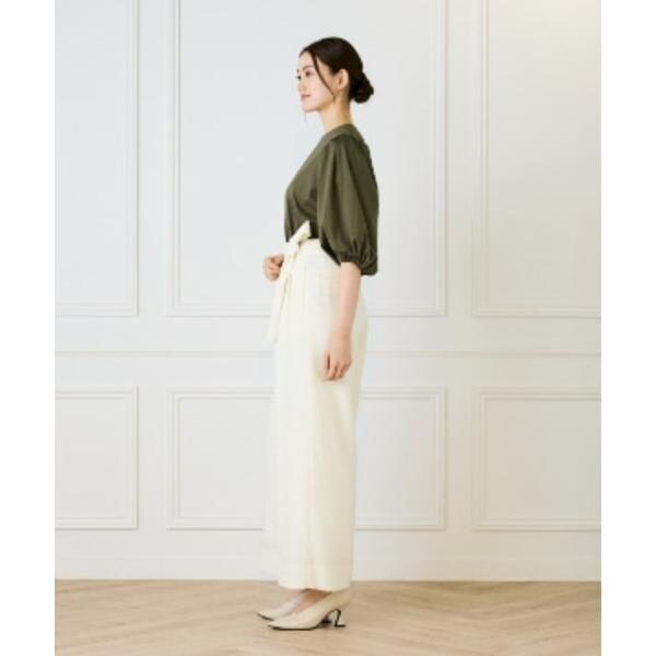 イネド（INED）/《大きいサイズ》パフスリーブカットソー