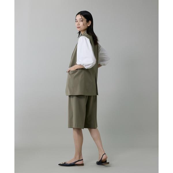 イネド（INED）/《大きいサイズ》パフスリーブカットソー