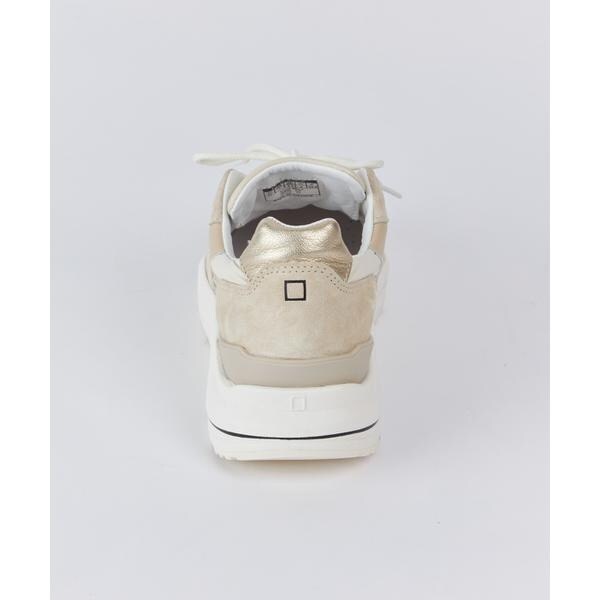 イネド（INED）/FG SHINY BEIGEスニーカー《D．A．T．E．》
