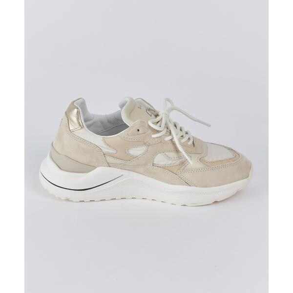 イネド（INED）/FG SHINY BEIGEスニーカー《D．A．T．E．》