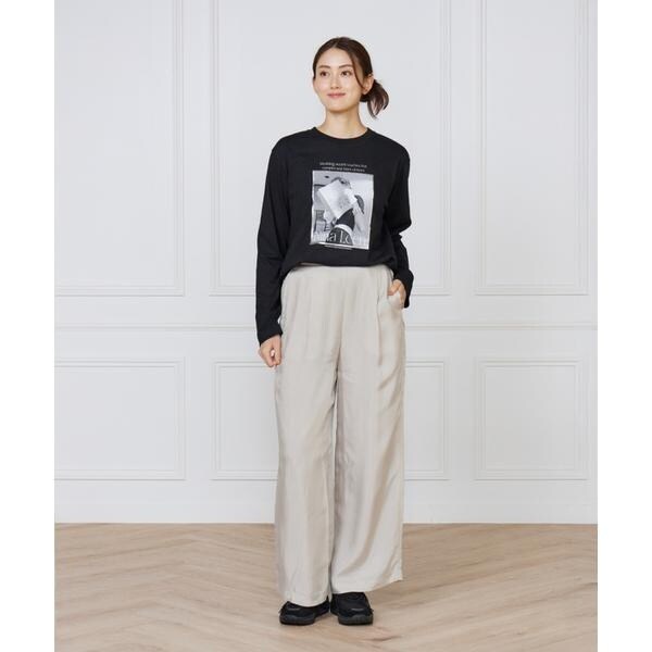 イネド（INED）/FG SHINY BLACKスニーカー《D．A．T．E．》