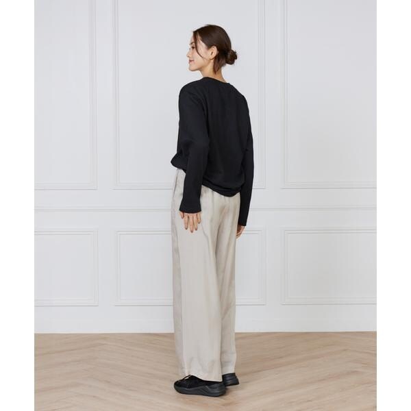 イネド（INED）/FG SHINY BLACKスニーカー《D．A．T．E．》