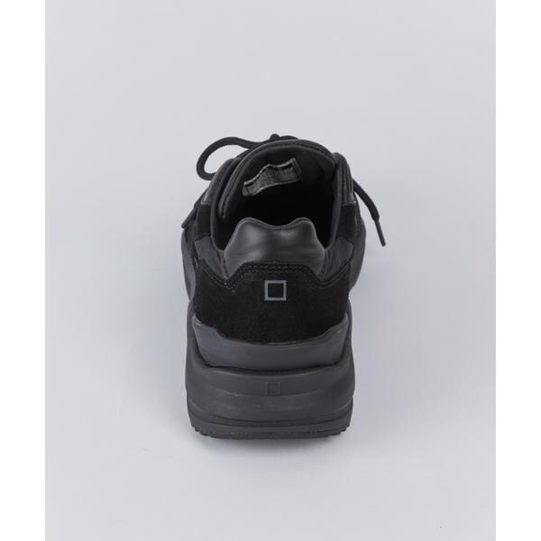 イネド（INED）/FG SHINY BLACKスニーカー《D．A．T．E．》