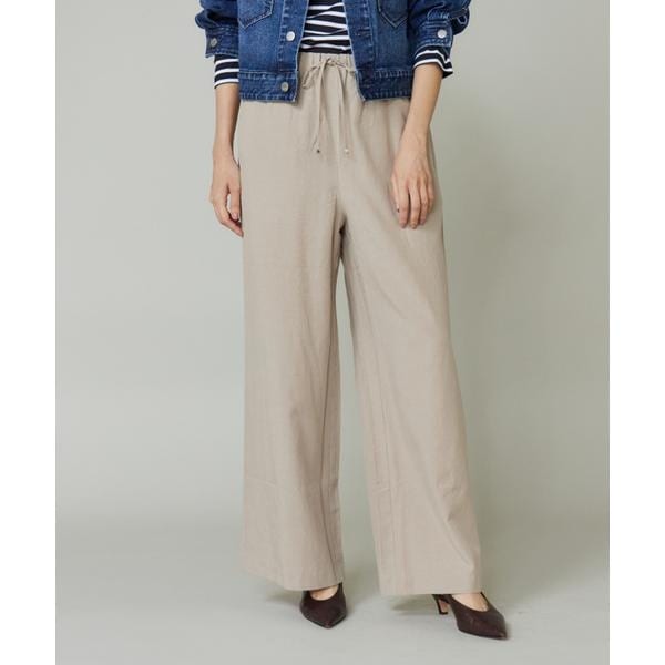 イネド（INED）/《大きいサイズ》リラックスジャージパンツ