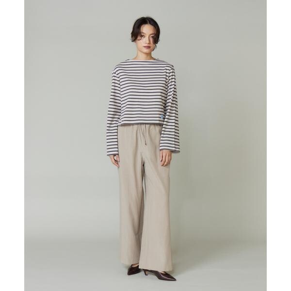 イネド（INED）/《大きいサイズ》リラックスジャージパンツ