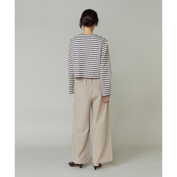 イネド（INED）/《大きいサイズ》リラックスジャージパンツ