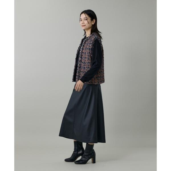 イネド（INED）/ツイードジレ《TOURNIER/トゥルニエ》