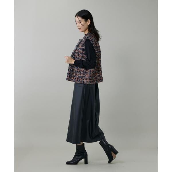 イネド（INED）/ツイードジレ《TOURNIER/トゥルニエ》