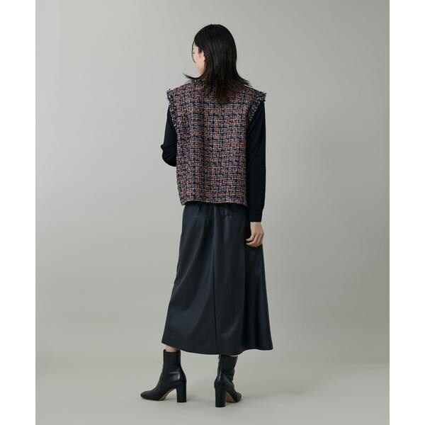 イネド（INED）/ツイードジレ《TOURNIER/トゥルニエ》