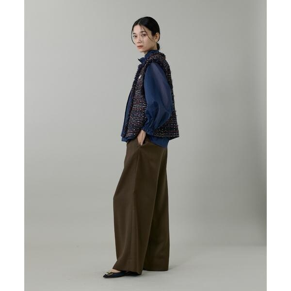 イネド（INED）/ツイードジレ《TOURNIER/トゥルニエ》