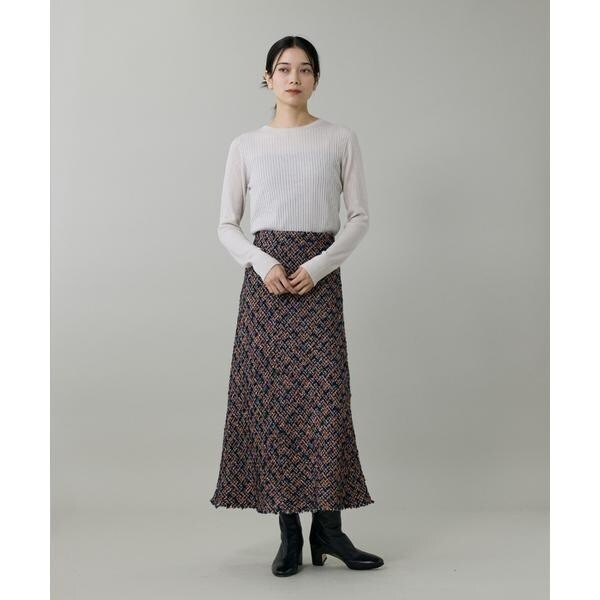 イネド（INED）/ツイードスカート《TOURNIER/トゥルニエ》