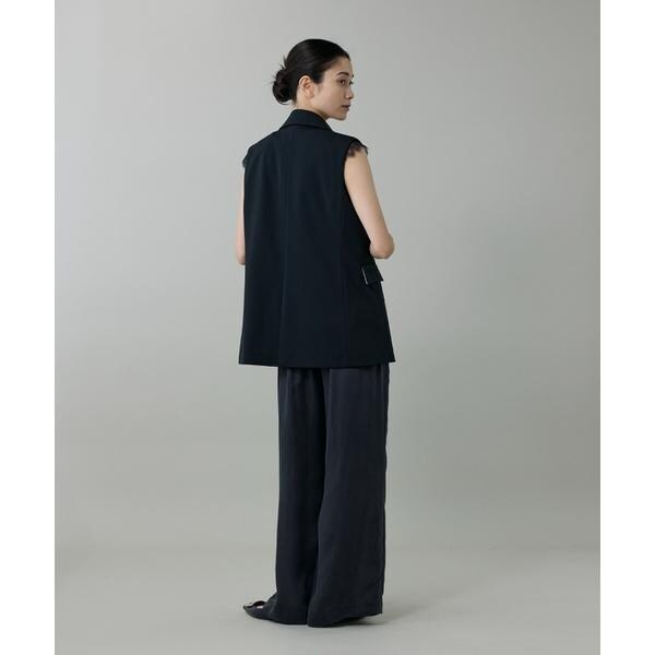 イネド（INED）/《大きいサイズ》テーラードジレ