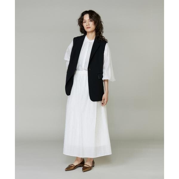 イネド（INED）/《大きいサイズ》テーラードジレ