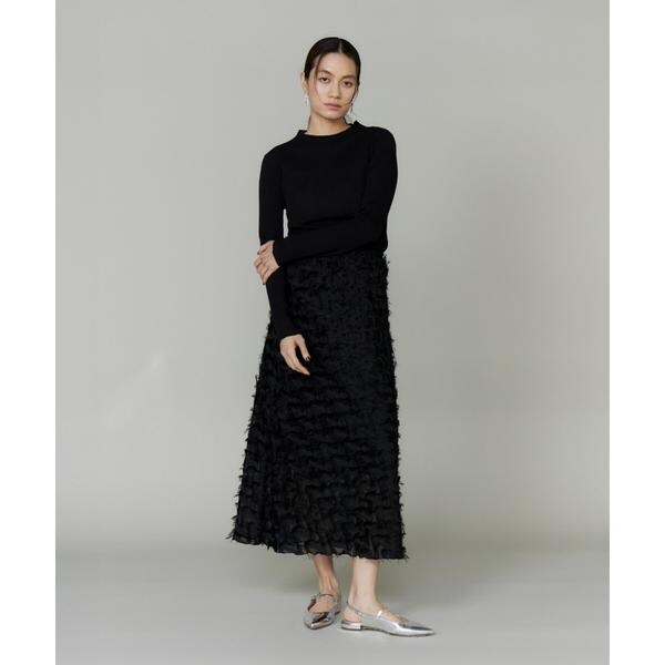 イネド（INED）/《大きいサイズ》ジャガードスカート