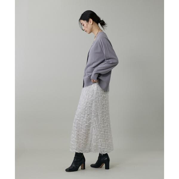 イネド（INED）/《大きいサイズ》ジャガードスカート