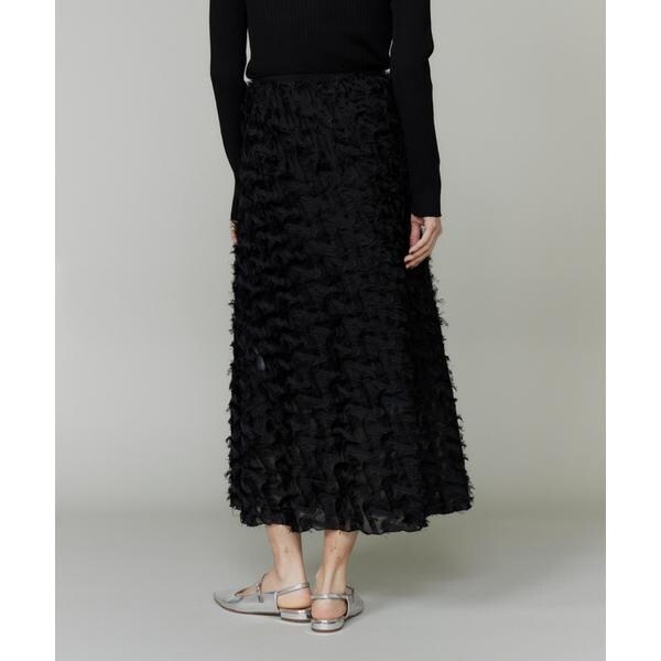 イネド（INED）/《大きいサイズ》ジャガードスカート