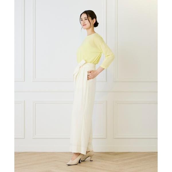 イネド（INED）/《大きいサイズ》オーバーサイズボートネックニット