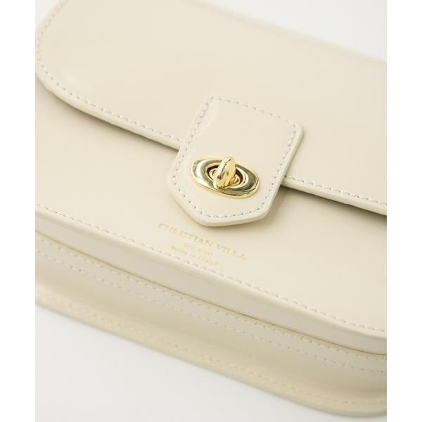 イネド（INED）/《SUPERIOR CLOSET》フラップレザーショルダーバッグ《CHRISTIAN VILLA》