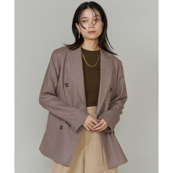 イネド（INED）/《三尋木奈保コラボ・Oggi11月号掲載商品》ダブルブレストジャケット
