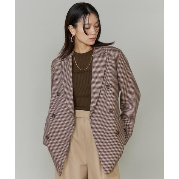 イネド（INED）/《三尋木奈保コラボ・Oggi11月号掲載商品》ダブルブレストジャケット