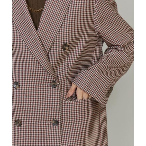 イネド（INED）/《三尋木奈保コラボ・Oggi11月号掲載商品》ダブルブレストジャケット