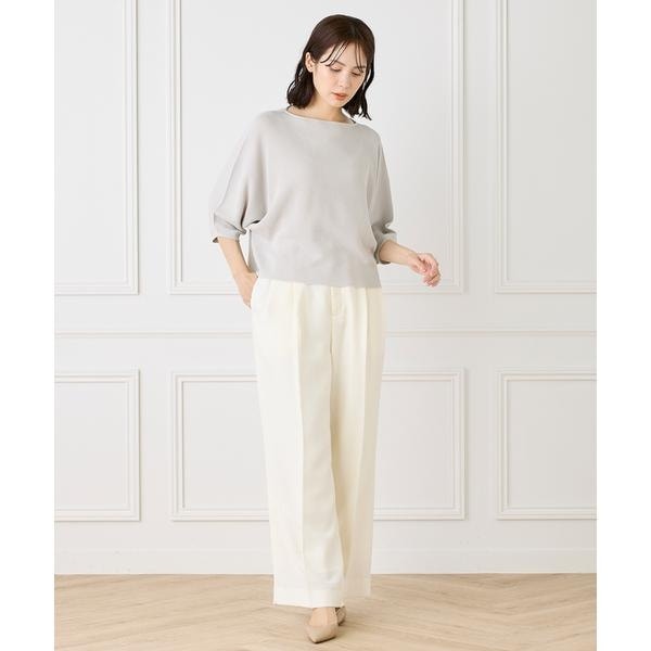 イネド（INED）/《大きいサイズ》ドルマンスリーブニット《Cuoo》