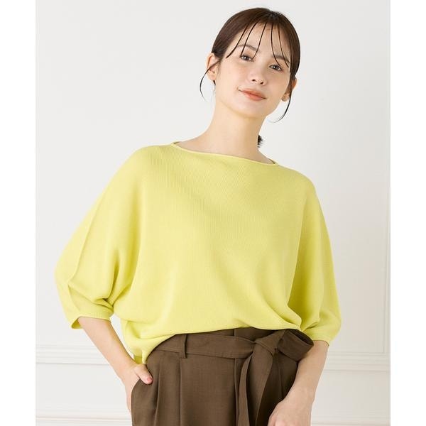 イネド（INED）/ドルマンスリーブニット《Cuoo》