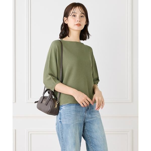 イネド（INED）/ドルマンスリーブニット《Cuoo》