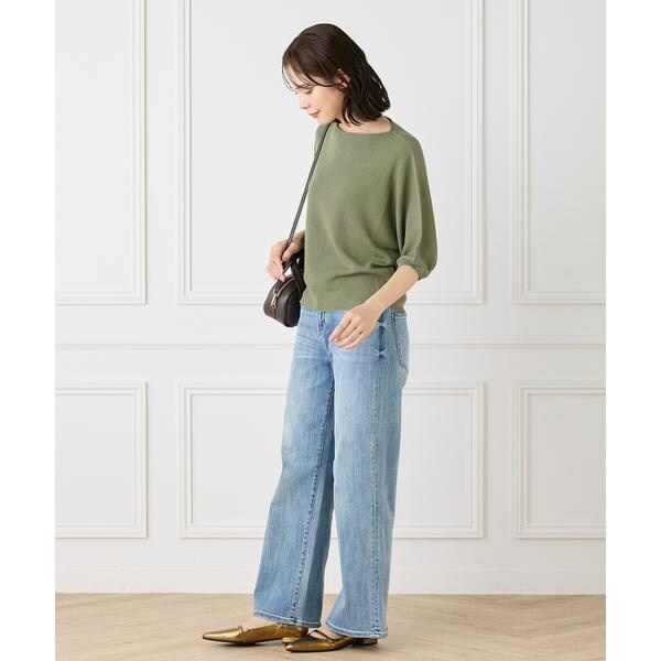 イネド（INED）/ドルマンスリーブニット《Cuoo》