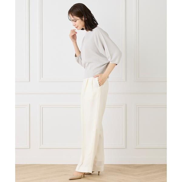 イネド（INED）/ドルマンスリーブニット《Cuoo》