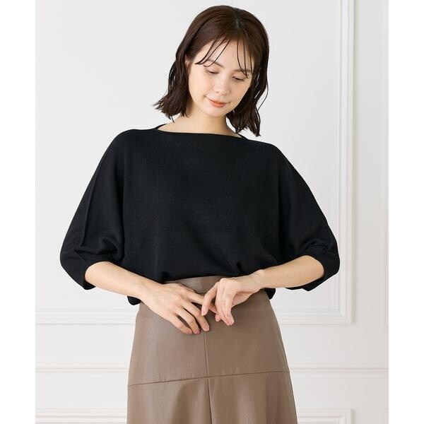 イネド（INED）/ドルマンスリーブニット《Cuoo》