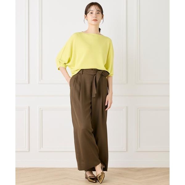 イネド（INED）/ドルマンスリーブニット《Cuoo》