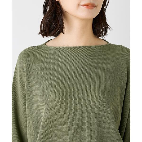 イネド（INED）/ドルマンスリーブニット《Cuoo》