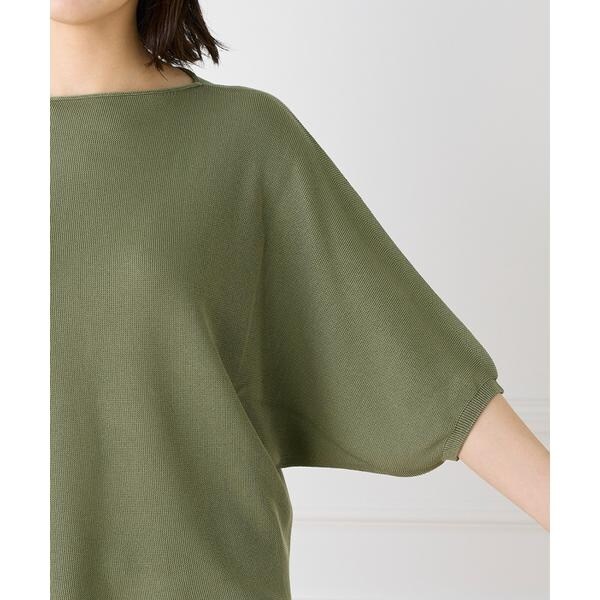 イネド（INED）/ドルマンスリーブニット《Cuoo》