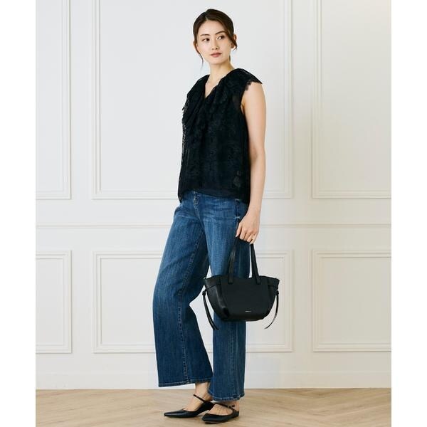 イネド（INED）/《大きいサイズ》ワイドデニム