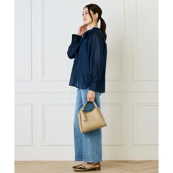 イネド（INED）/《大きいサイズ》ワイドデニム