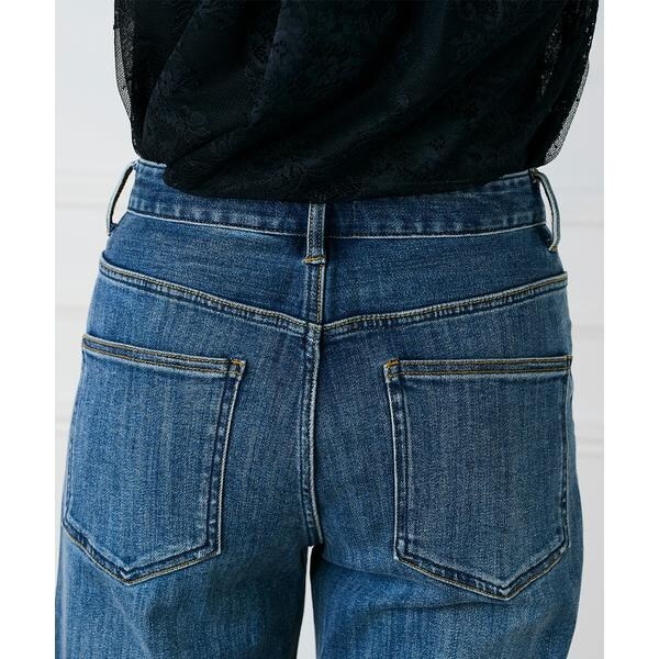 イネド（INED）/《大きいサイズ》ワイドデニム