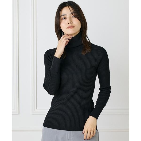 イネド（INED）/リブタートルニット《Cuoo》