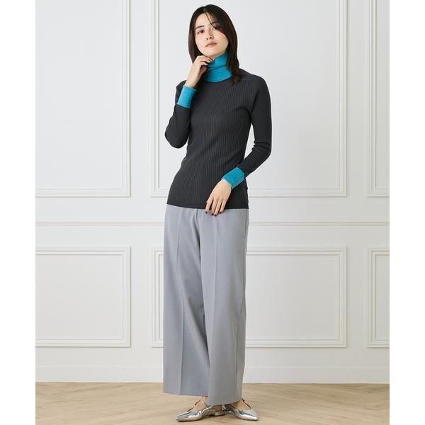 イネド（INED）/リブタートルニット《Cuoo》