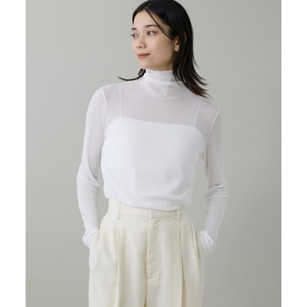 イネド（INED）/ハイネックロングTシャツ