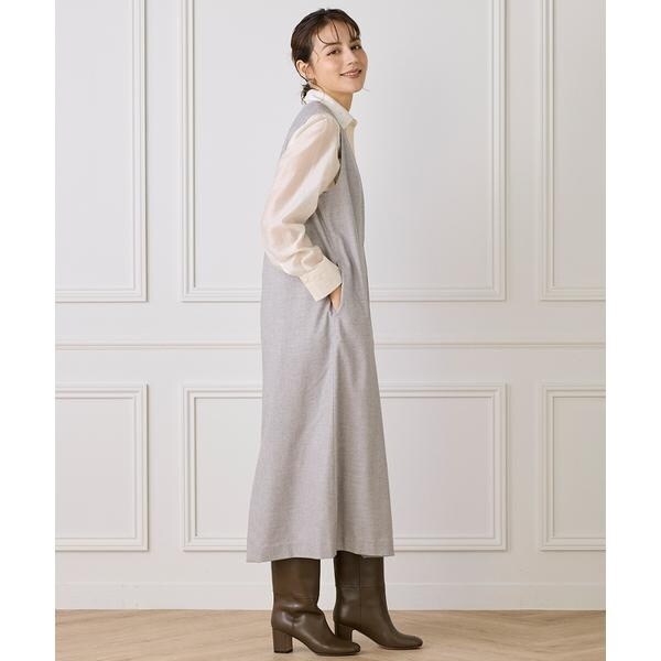 イネド（INED）/《大きいサイズ》コクーンワンピース