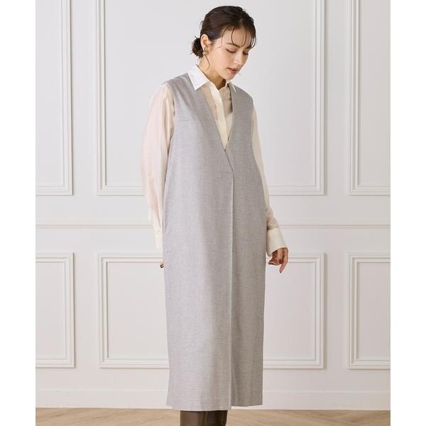 イネド（INED）/《大きいサイズ》コクーンワンピース