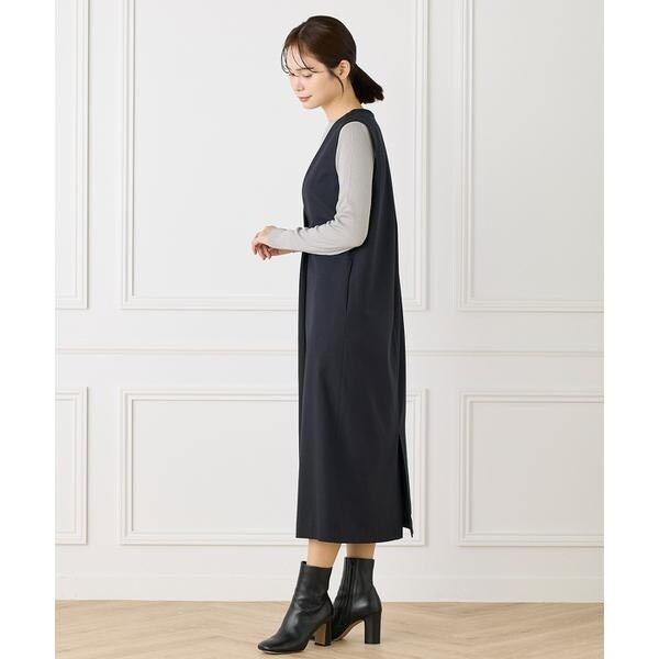 イネド（INED）/《大きいサイズ》コクーンワンピース
